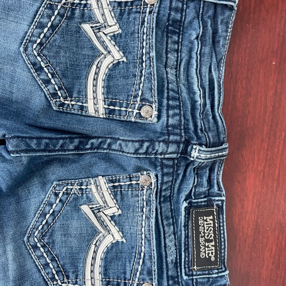 Miss Me JD1038T2 straight jeans 26